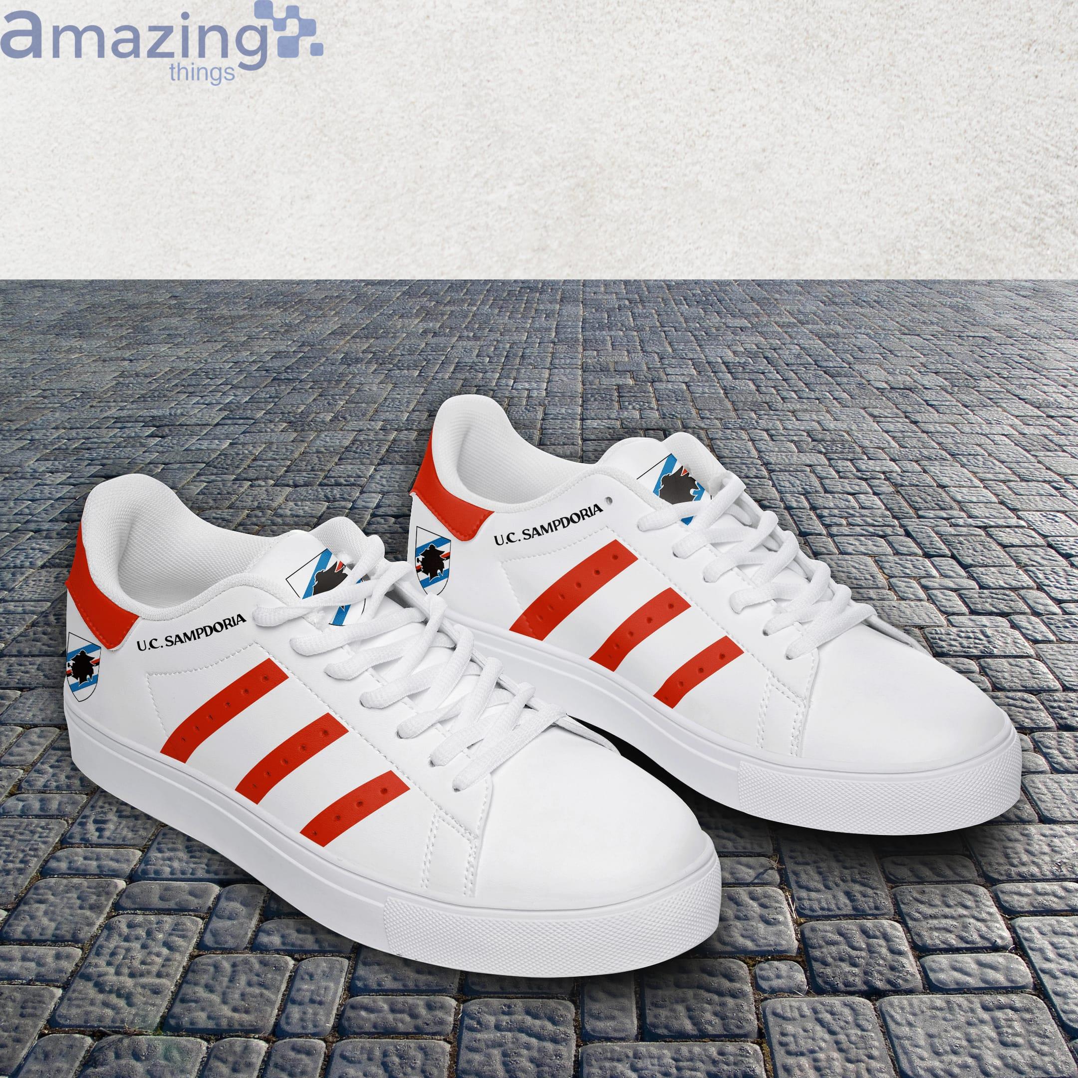 U.C. Sampdoria Stan Smith Low Top Skate Shoes image U.C. Sampdoria Stan Smith Low Top Skate Shoes Product Photo 3