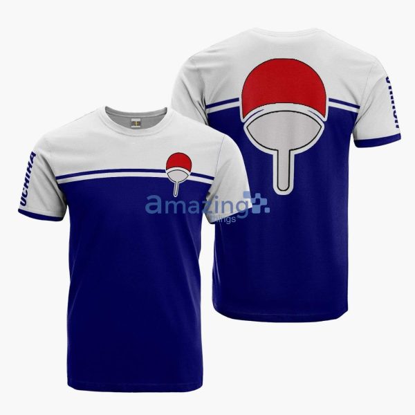 Uchiha Anime Merch Printed 3D T-Shirt Product Photo 1