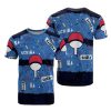 Uchiha Clan Anime Merch Full Print 3D T-Shirt Printed