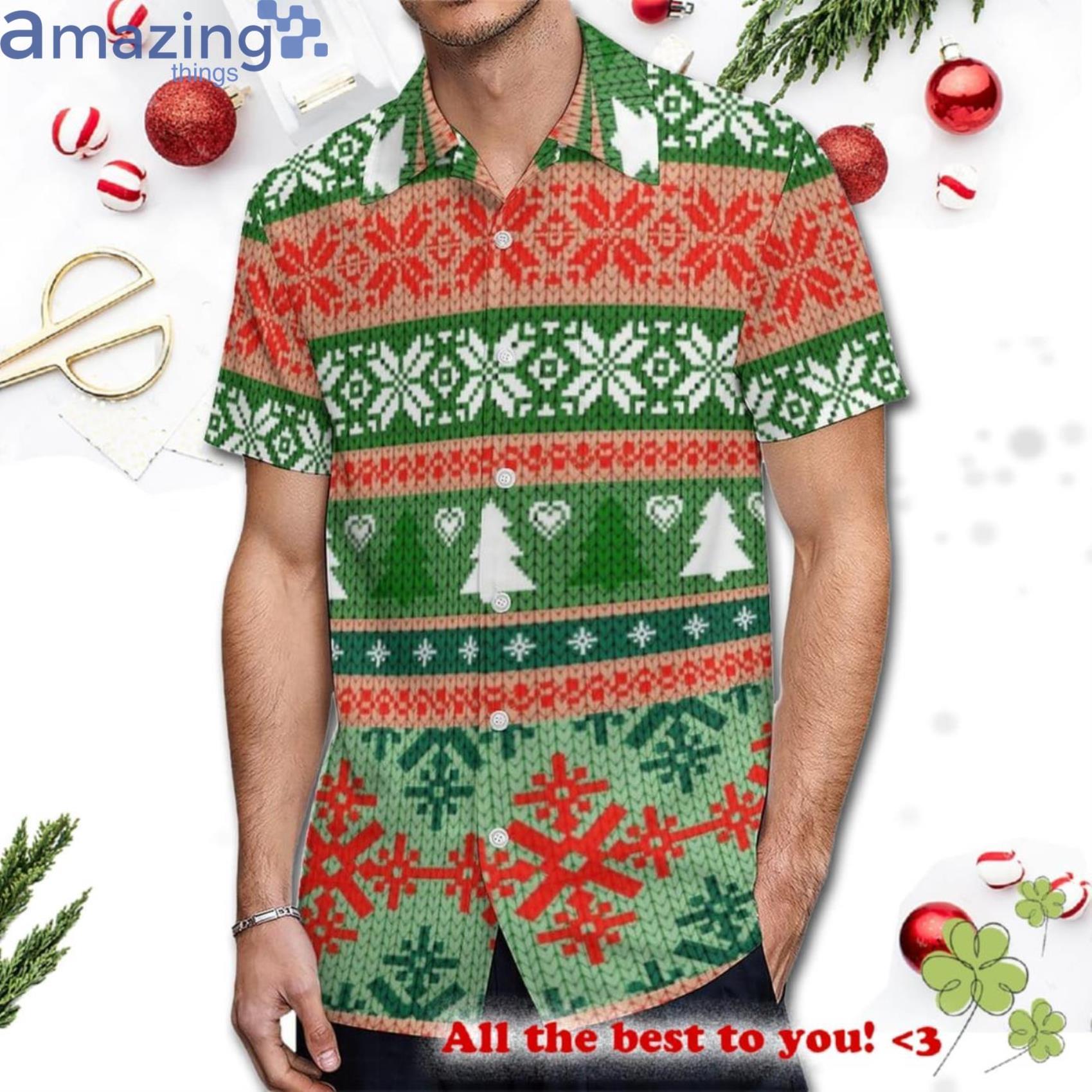 Ugly christmas 2025 hawaiian shirt