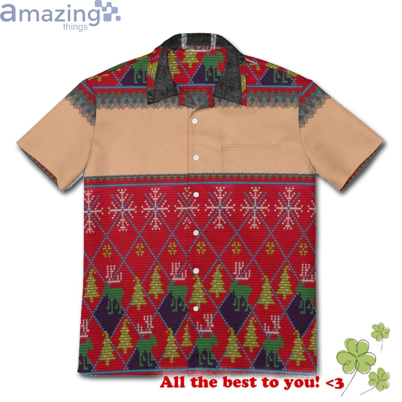 Ugly Sweater Short Skirt Thigh High Medium Skin Hawaiian Shirt image Ugly Sweater Short Skirt Thigh High Medium Skin Hawaiian Shirt Product Photo 2