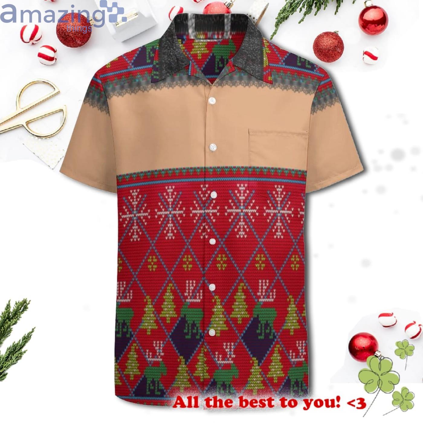 Ugly Sweater Short Skirt Thigh High Medium Skin Hawaiian Shirt Product Photo 1