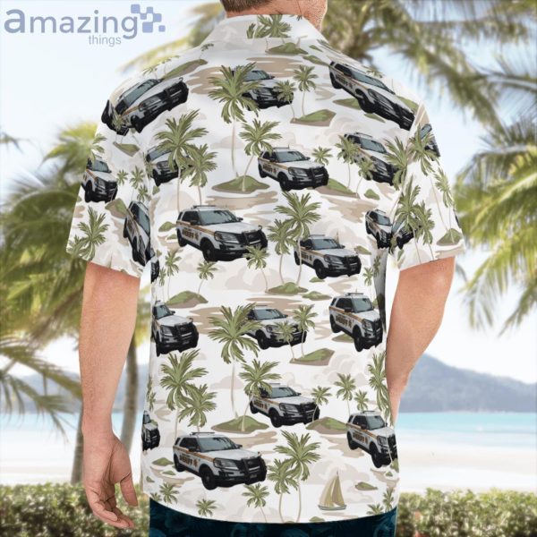 Ulster County Sheriff Patrol Ford Explorer Hawaiian Shirt Product Photo 2
