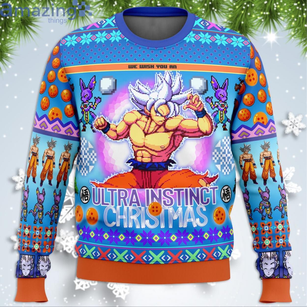 Dbz hot sale christmas jumper