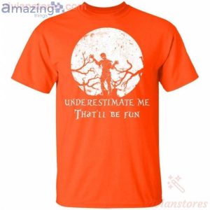 Underestimate Me That'll Be Fun Mummy Halloween T-Shirt Product Photo 2
