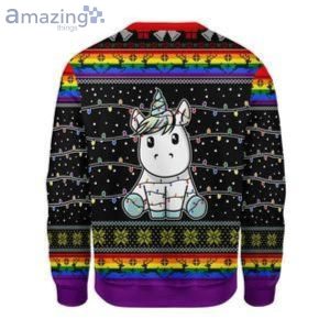 Unicorn Christmas Tree Ugly Christmas Sweater image Unicorn Christmas Tree Ugly Christmas Sweater Product Photo 2