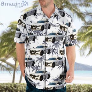 Upper Darby Township Police Department Dodge Charger Upper Darby Pennsylvania Hawaiian Shirt Product Photo 3
