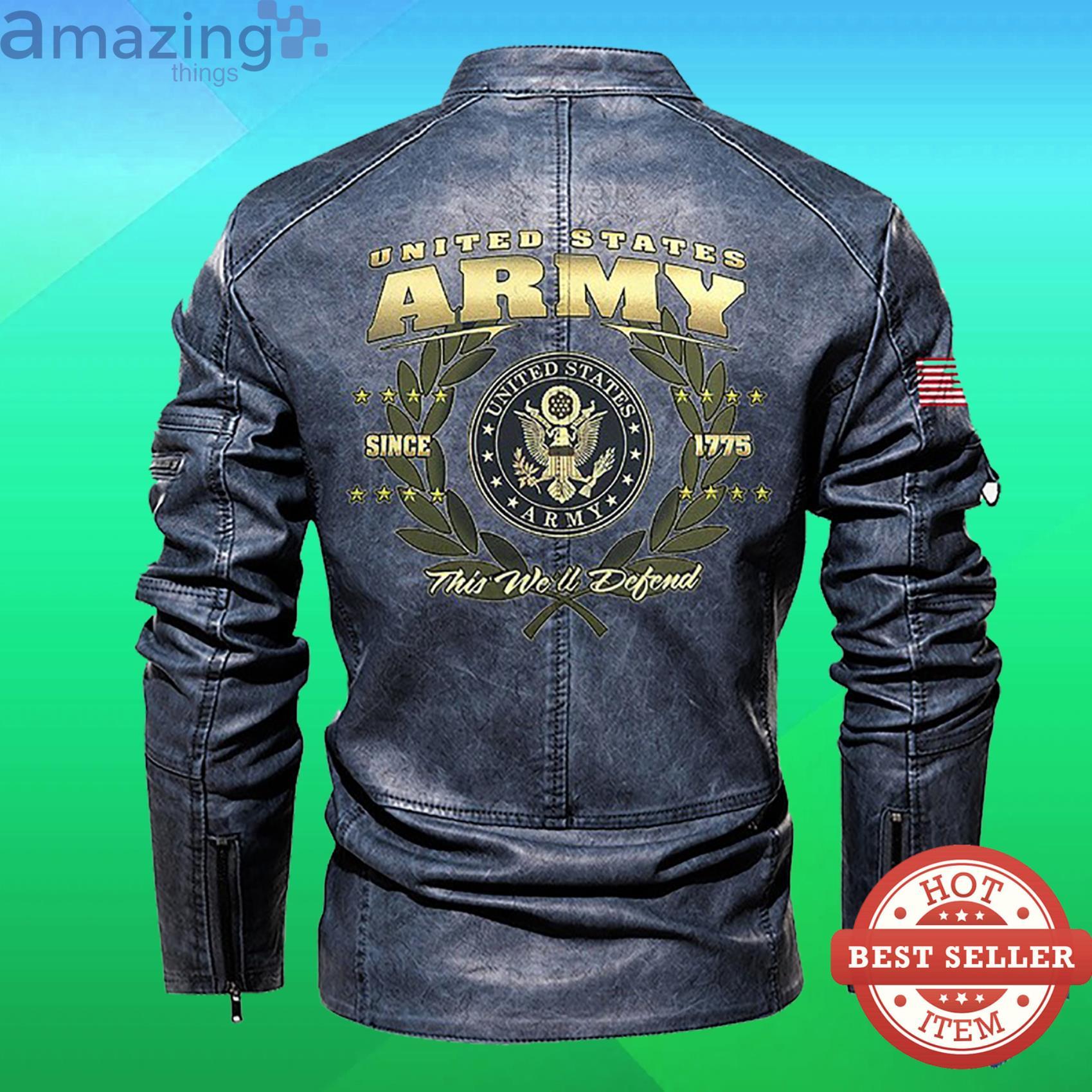 Us army hotsell leather jacket