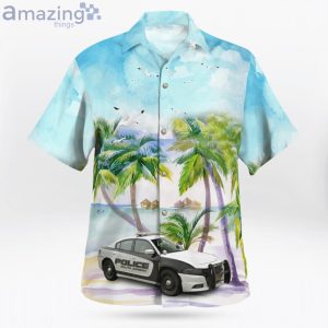 Utah South Jordan Police Department Dodge Charger Hawaiian Shirt Product Photo 2