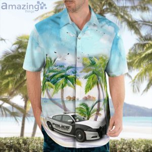 Utah South Jordan Police Department Dodge Charger Hawaiian Shirt Product Photo 3