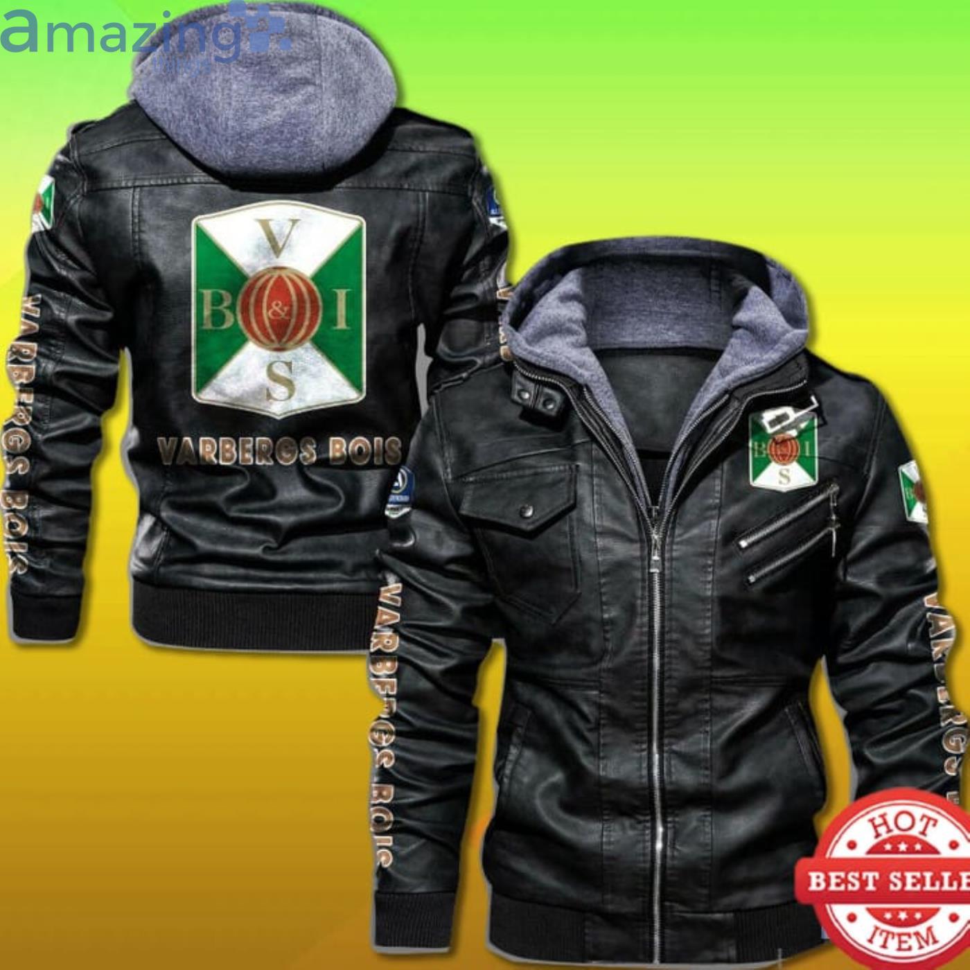 Varbergs Bois Leather Jacket Product Photo 1