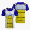 Vegeta Uniform Dragon Ball Amine Casual Full Print 3D T-Shirt