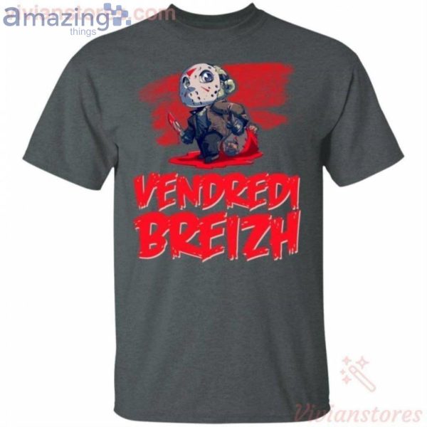 Vendred Breizh Jason Voorhees Halloween Funny T-Shirt Product Photo 2