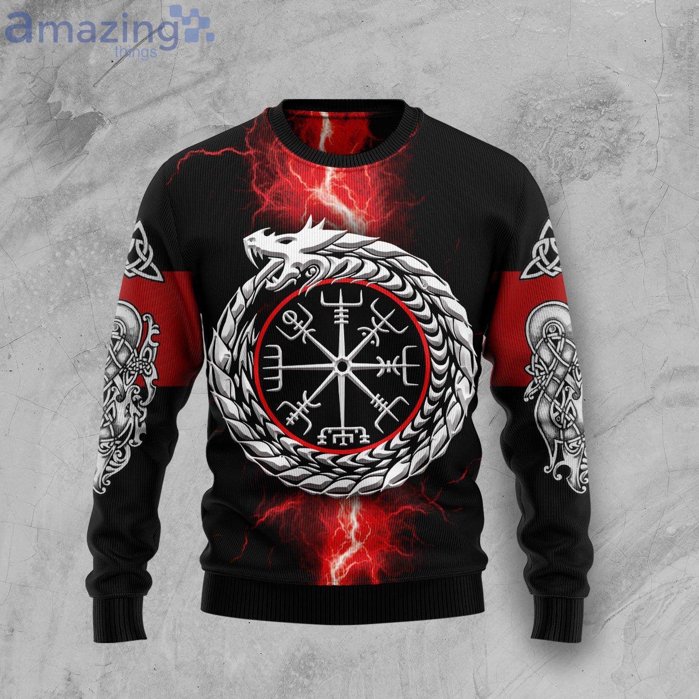 Viking Friends Funny Family Ugly Christmas Sweater image Viking Friends Funny Family Ugly Christmas Sweater Product Photo 1 Product photo 1