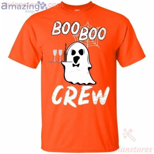 Waitress Ghost Boo Boo Crew Halloween T-Shirt Product Photo 2