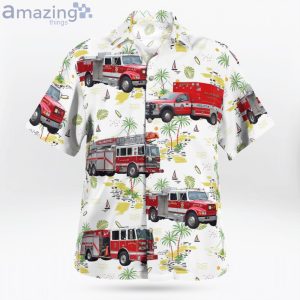 Wallingford Connecticut Wallingford Fire Department Hawaiian Shirt image Wallingford Connecticut Wallingford Fire Department Hawaiian Shirt Product Photo 2
