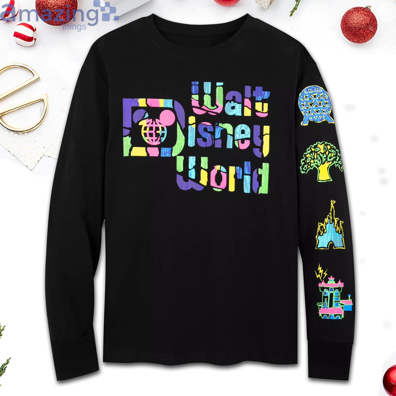 Walt Disney World Colorful Christmas Sweater Product Photo 1 Walt Disney World Colorful Christmas Sweater Product Photo 1