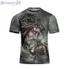 Warrior Knight Templar Jesus Shirt Stand With God Knight Templar 3D T-Shirt