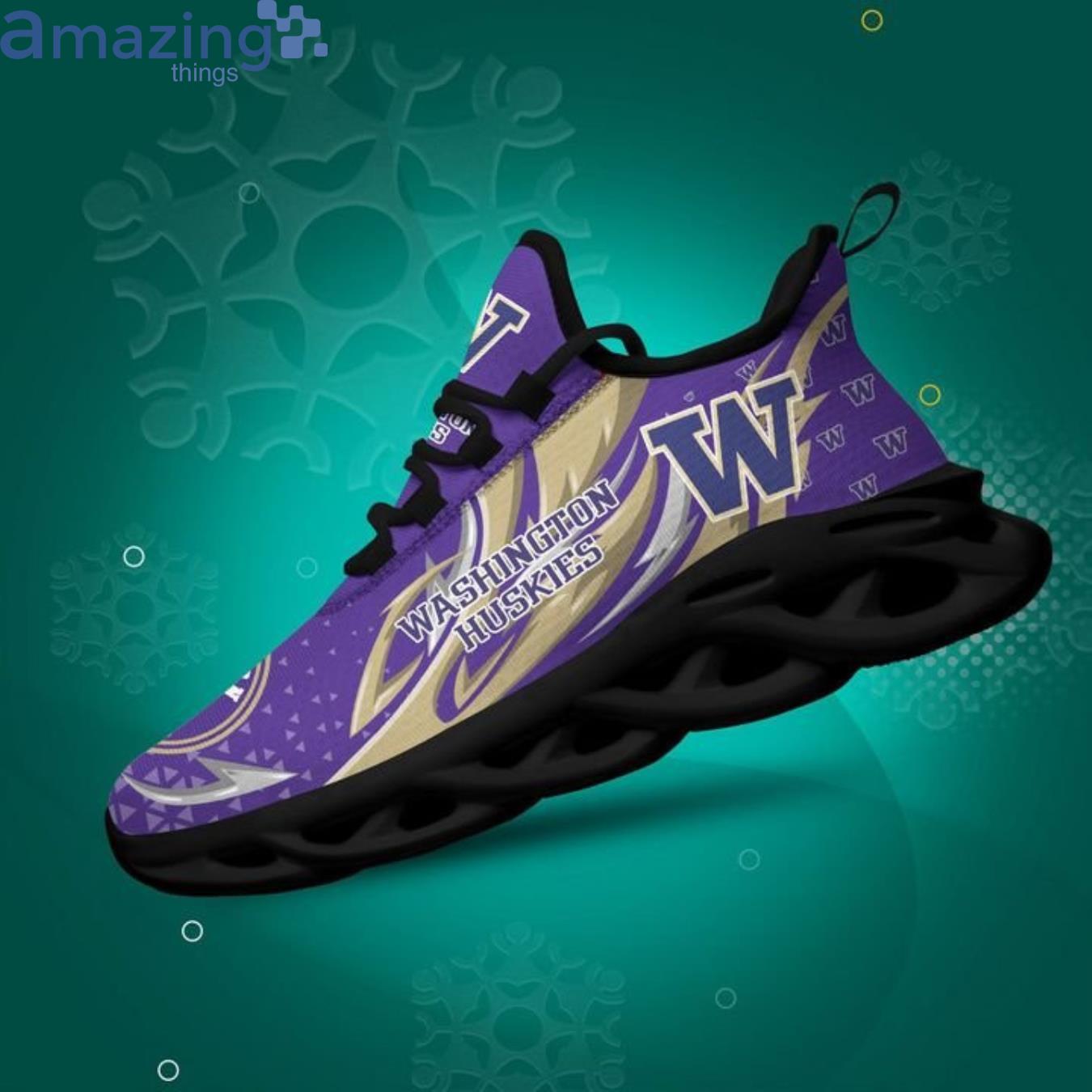Washington Huskies Clunky Max Soul Sneaker image Washington Huskies Clunky Max Soul Sneaker Product Photo 2
