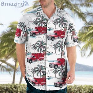 Waterford Connecticut Waterford Ambulance Service Hawaiian Shirt Product Photo 3
