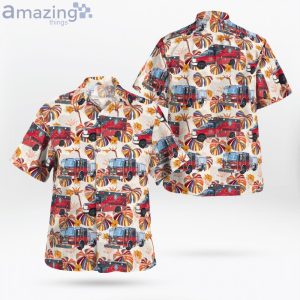 Waterford Regional Fire Department Michigan Fleet Hawaiian Shirt Product Photo 1