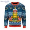 We All Live In A Yellow Time Machine Ugly Christmas Sweater