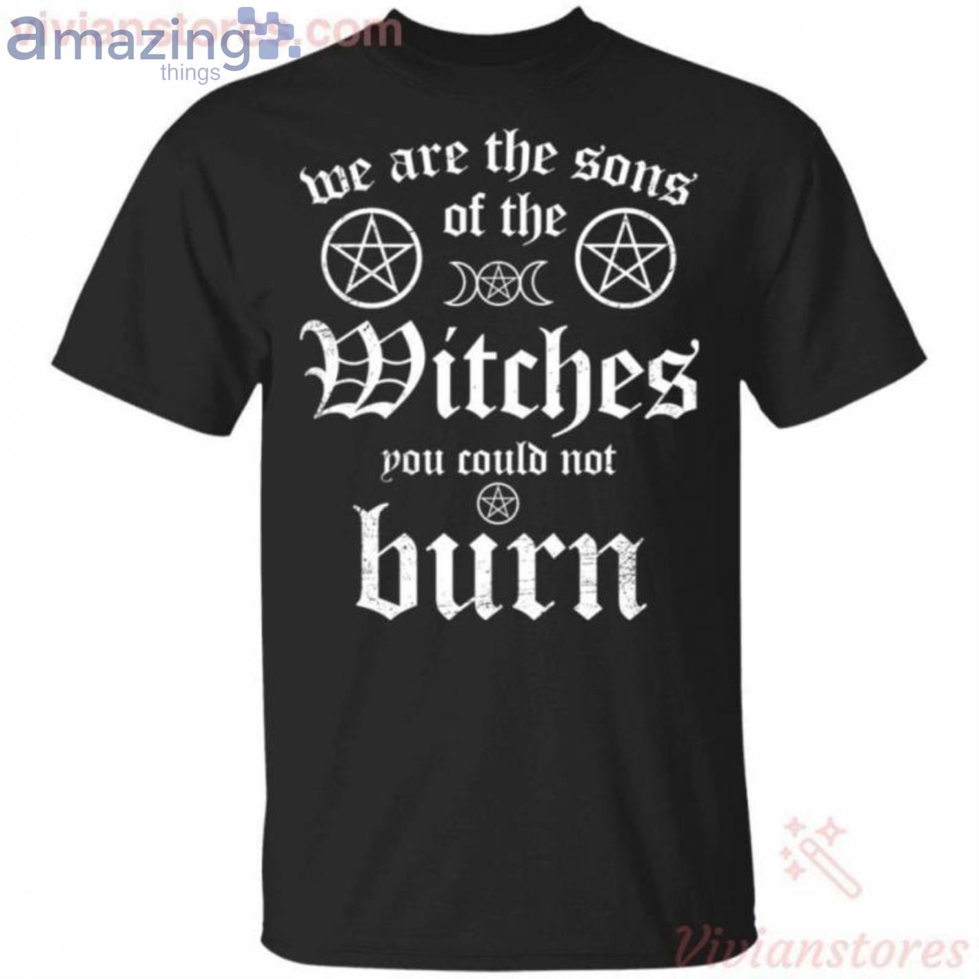We Are The Sons Of The Witches Halloween T-Shirt Product Photo 1
