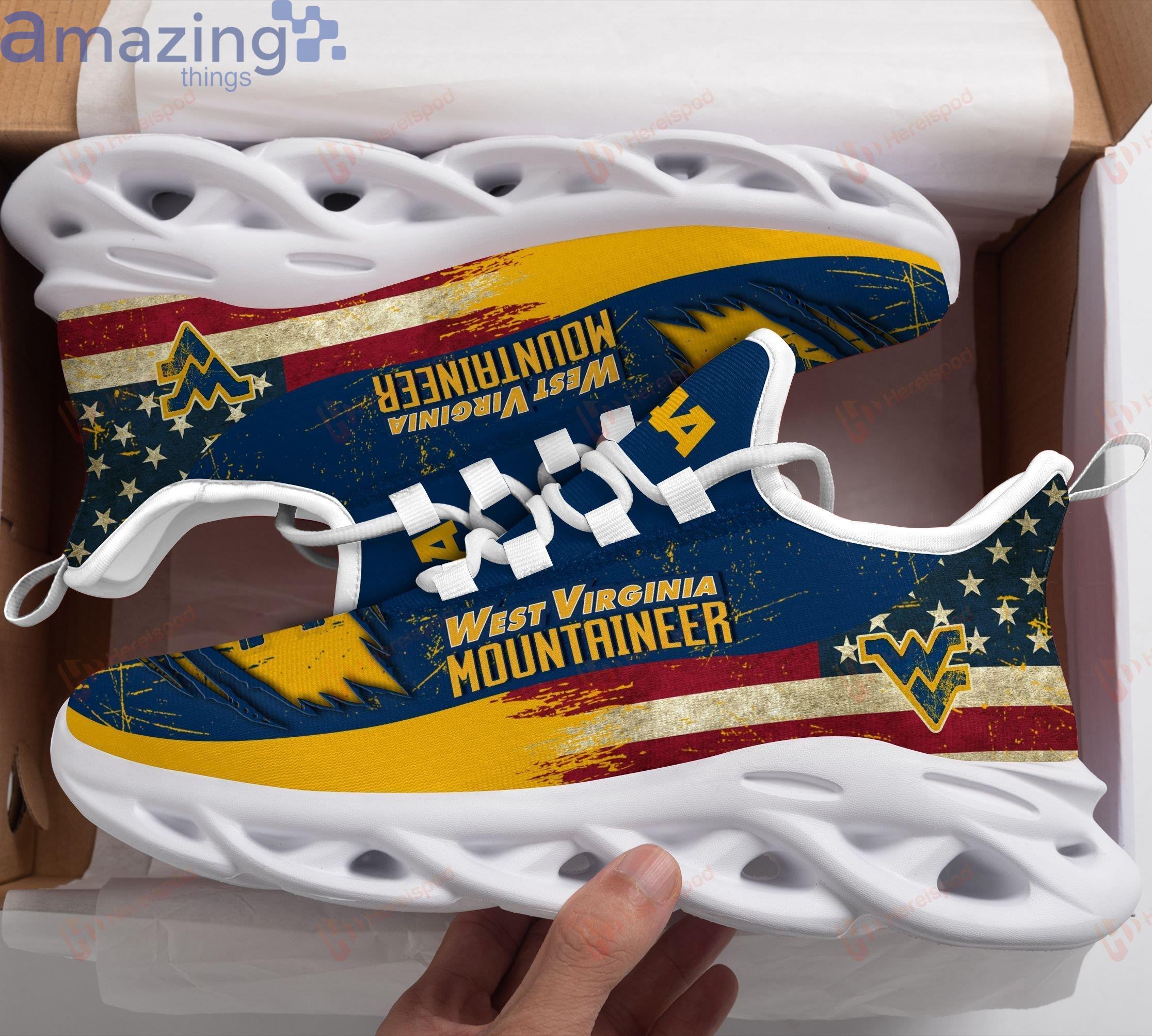 West Virginia Mountaineers Max Soul Sneaker Product Photo 1