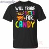 Will Trade Sister For Candy Frankenstein Halloween T-Shirt Product Photo 2 Product photo 2