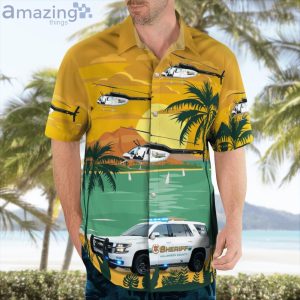 Williamson County Sheriff Franklin 2015 Chevrolet Tahoe Hawaiian Shirt Product Photo 3