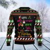 Wine Christmas Movie Let’s Bake Stuff Ugly Christmas Sweater