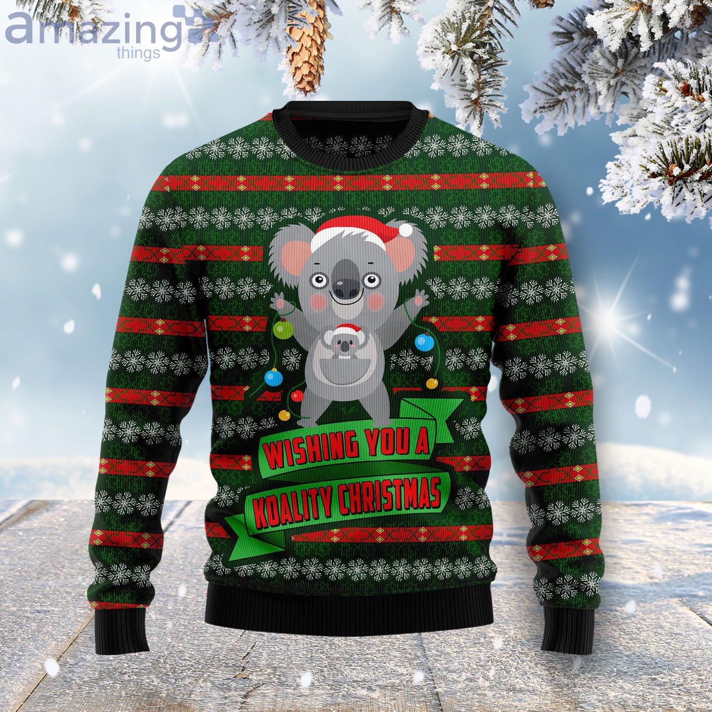Wishing You A Koality Christmas Ugly Christmas Sweater image Wishing You A Koality Christmas Ugly Christmas Sweater Product Photo 1 Product photo 1