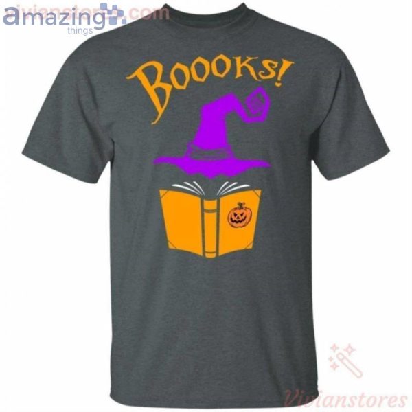 Witch Reading Books Funny Halloween Halloween T-Shirt Product Photo 2