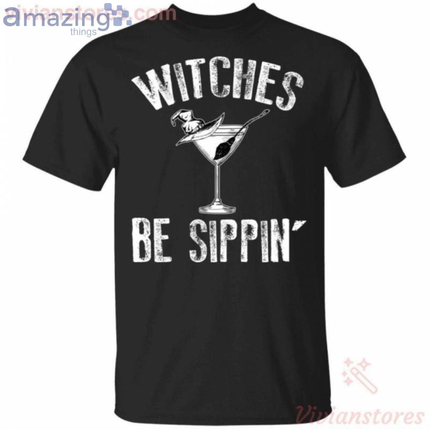 Witches Be Sippin' Cocktail Halloween Halloween T-Shirt Product Photo 1