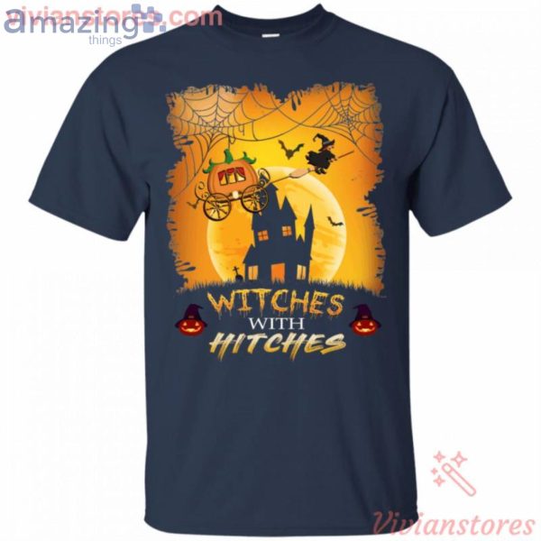 Witches With Hitches Halloween Camping T-Shirt Product Photo 4