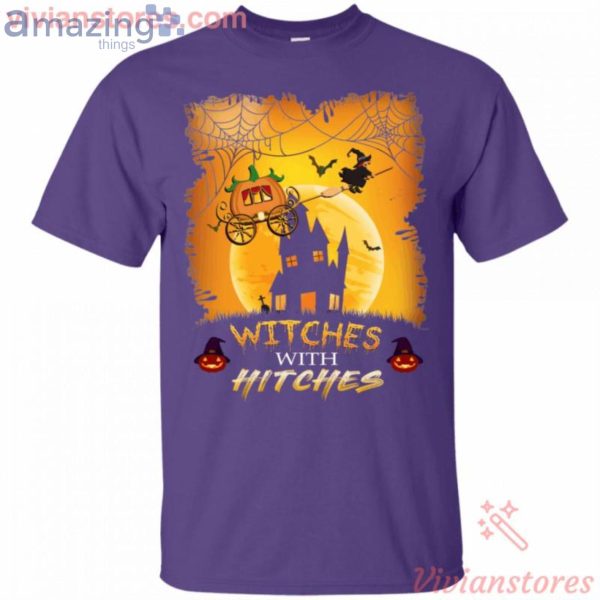 Witches With Hitches Halloween Camping T-Shirt Product Photo 5