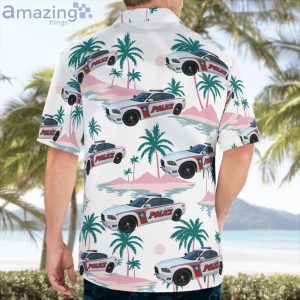 Woodville Police Department Dodge Charger Texas Hawaiian Shirt image Woodville Police Department Dodge Charger Texas Hawaiian Shirt Product Photo 2