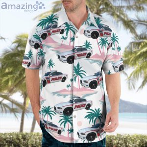 Woodville Police Department Dodge Charger Texas Hawaiian Shirt image Woodville Police Department Dodge Charger Texas Hawaiian Shirt Product Photo 3