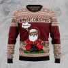 Yoga Santa Clause Funny Santa Ugly Christmas Sweater