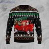 Yorkshire Terrier And Red Dog Lover Ugly Christmas Sweater