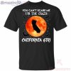 You Can’t Scare Me I’m The Crazy California Girl Halloween T-Shirt