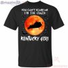 You Can't Scare Me I'm The Crazy Kentucky Girl Halloween T Shirt