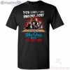 You Laugh I Laugh Horror Characters Drink Blue Chair Bay Rum Halloween T-Shirt