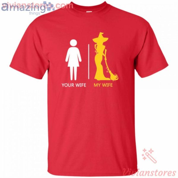 Your Wife My Witch Wife Funny Halloween T-Shirt Product Photo 2