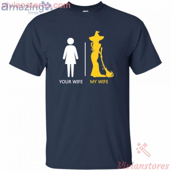 Your Wife My Witch Wife Funny Halloween T-Shirt Product Photo 4