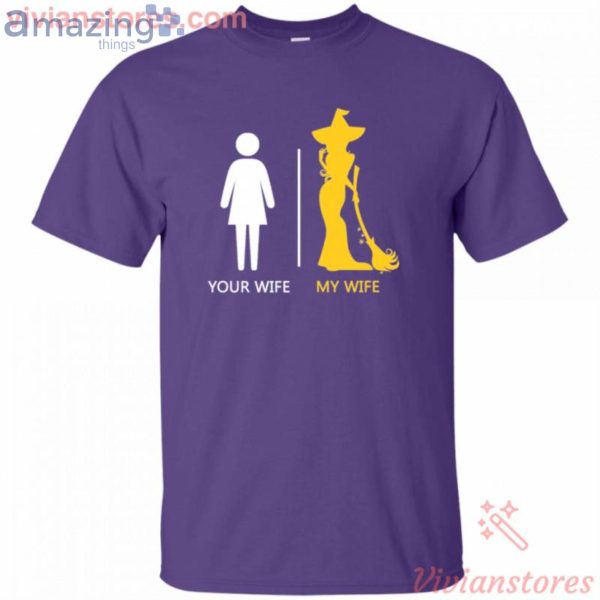 Your Wife My Witch Wife Funny Halloween T-Shirt Product Photo 5