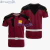 Zaft Cosplay Costume Gundam Uniform Red Anime Merch Printed 3D T-Shirt