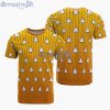 Zenitsu Agatsuma Pattern Anime Merch All Over Print 3D T-Shirt