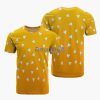 Zenitsu Pattern Anime Merch All Over Print 3D T-Shirt