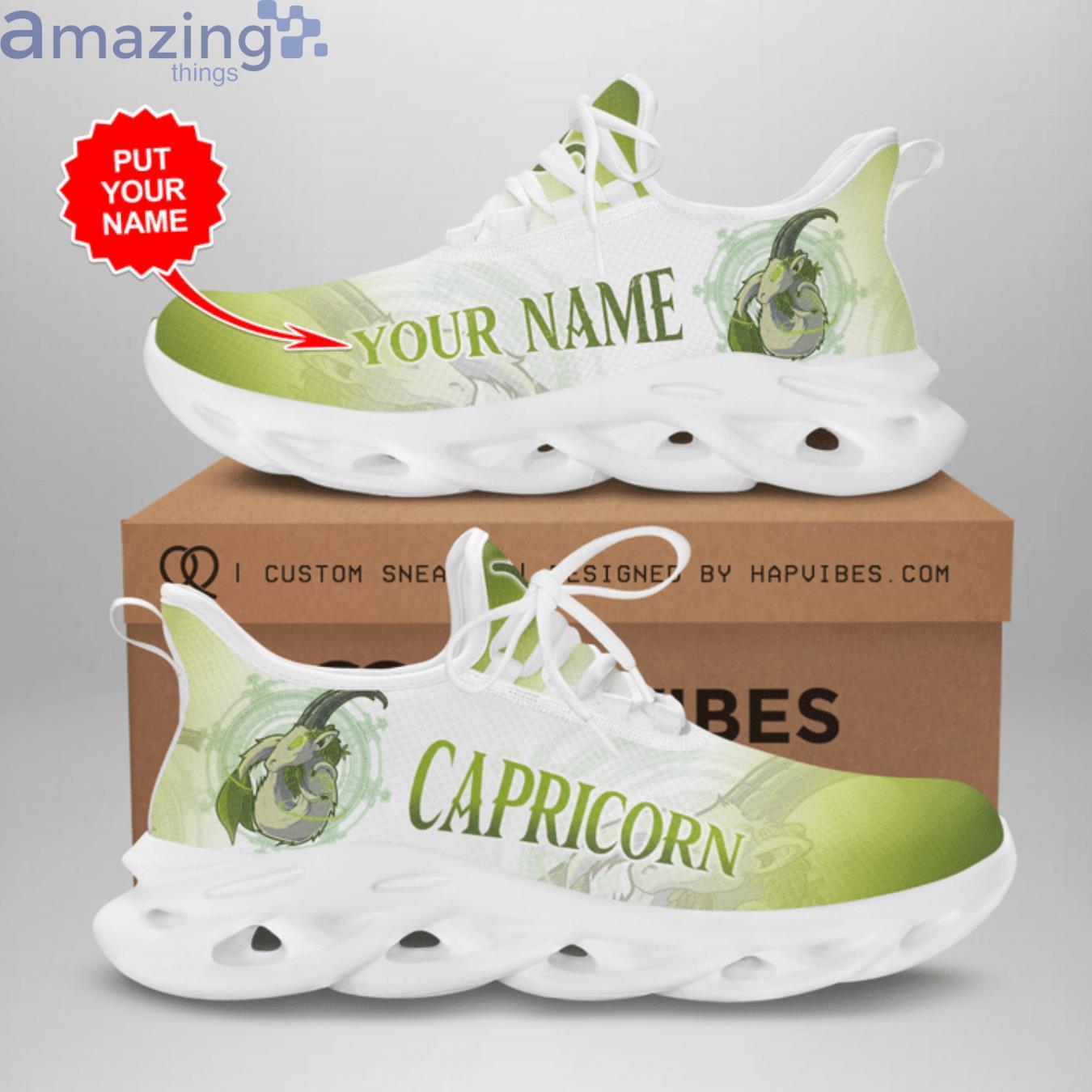 Zodiac Capricorn Clunky Max Soul Shoes Personalized Name Product Photo 1